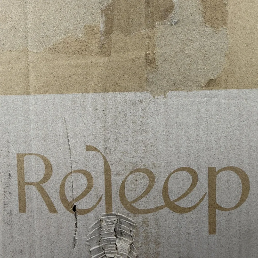 Releep Mattress Topper Twin 2 Inch Memory Foam Re:flip CertiPUR OEKO-TEX‎ White